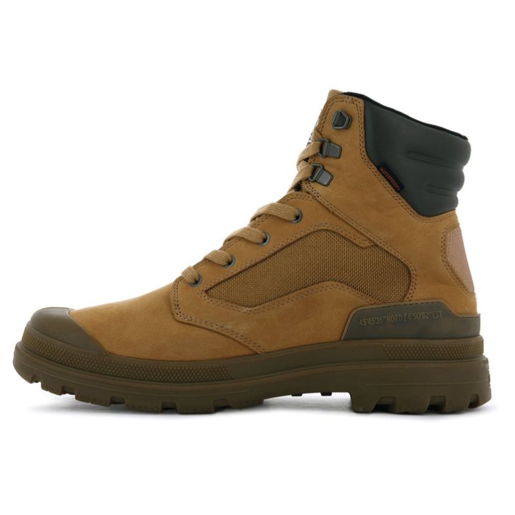 Bottes Palladium Pampa X Tech WPN Homme Marron | FR SBJ963G